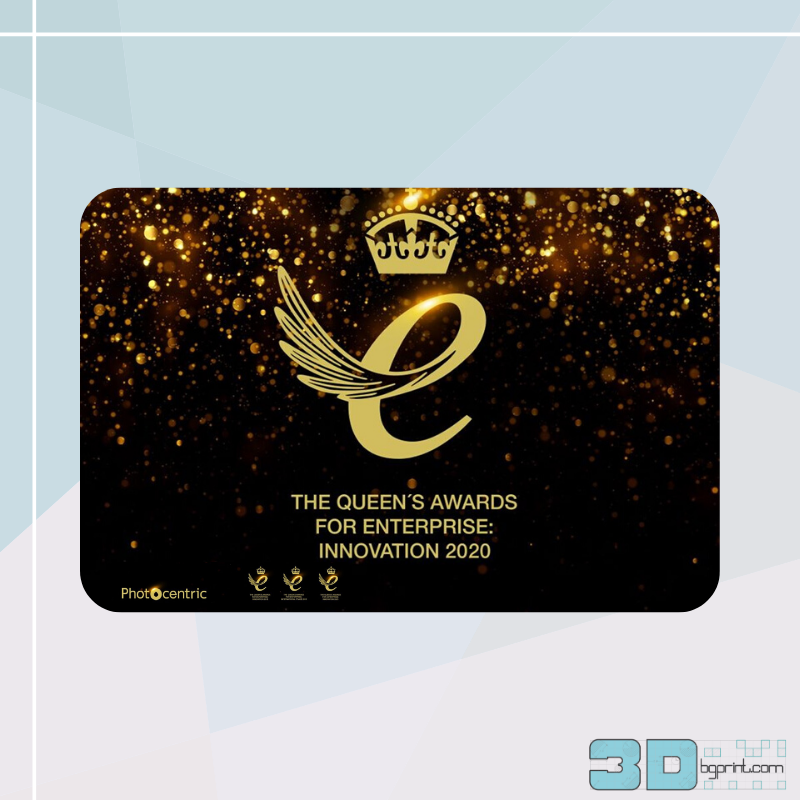 Нашите партньори Photocentric са наградени с Queen’s Award in 2020 г. за иновации.